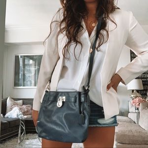 Michael Kors Cross Body Navy Blue